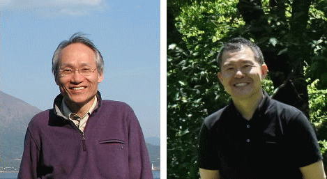 Professor Hisabori and Associate Professor Wakabayashi