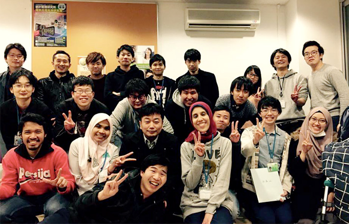 Group photo of Nishiyama Lab.