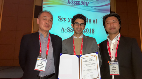 Abdel MARTINEZ ALONSO won the A-SSCC 2017 Distinguished Design Award