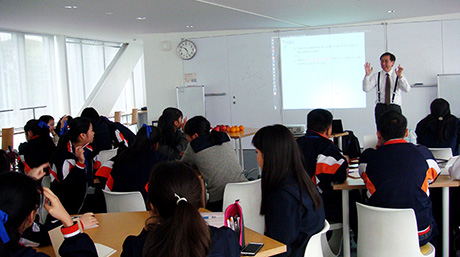 Thai and Japanese high school students talk mathematics