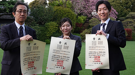 Inoue-Sakaguchi Lab received "JSME Medal for Outstanding Paper". 