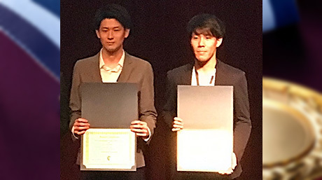 Youki Wakabayashi and Shoichiro Koizumi (Suzumori-Endo lab.)  received the SICE International Young Authors Award in SII2020.