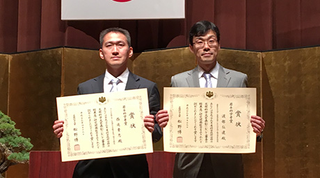 西迫貴志准教授、渡部弘達助教が文部科学大臣表彰「若手科学者賞」を受賞