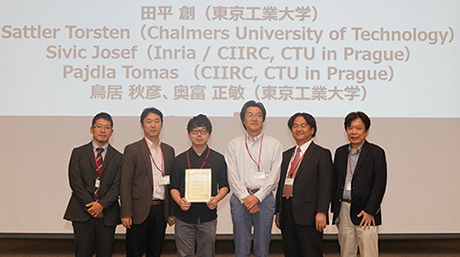 Hajime Taira et al. (Okutomi & Tanaka lab.) won Audience Award, SSII2019.　