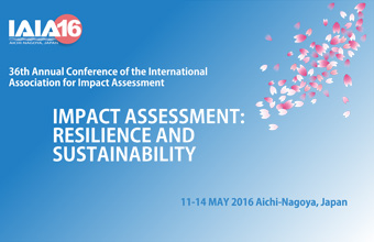 Logo of 36th annual meeting of International Association for Impact Assessment
