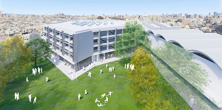 図6:東京科学大学附属科学技術高校の完成イメージ。