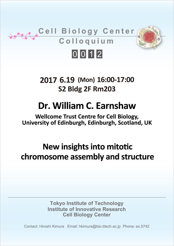 Cell Biology Unit Colloquium 0012 flyer