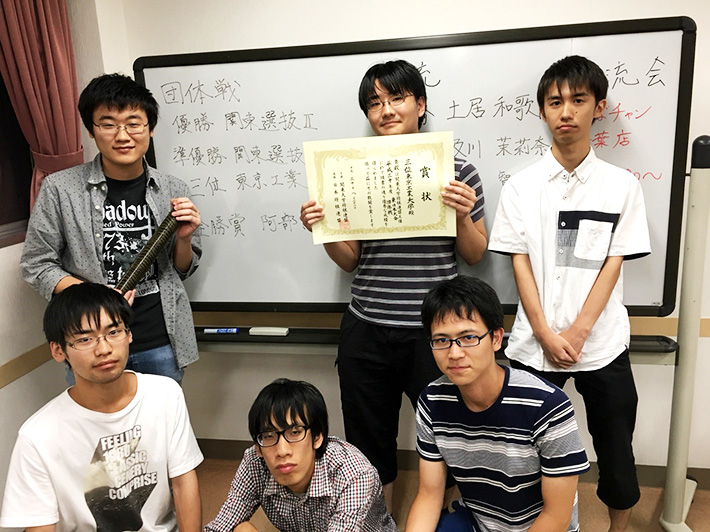 Tokyo Tech Shogi Club members