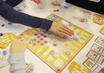 Bacteria Go board game