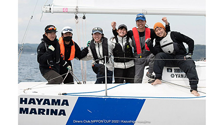 Sailing team alumni win U30 Class at NIPPON CUP