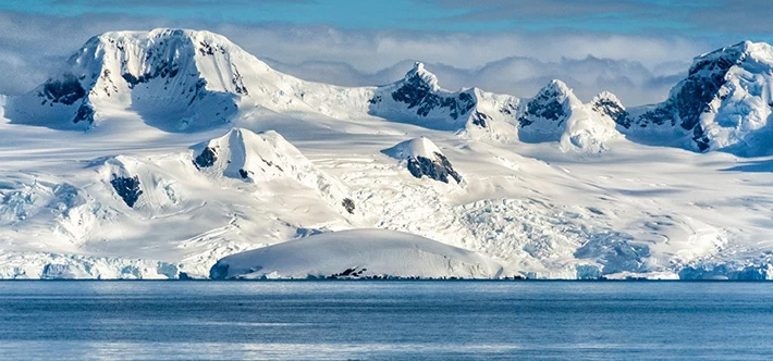 Figure 2 The Antarctic landscape The most cold-tolerant methanogens live in an Antarctic subglacial lake. Credit: Nickolya/Shutterstock.com