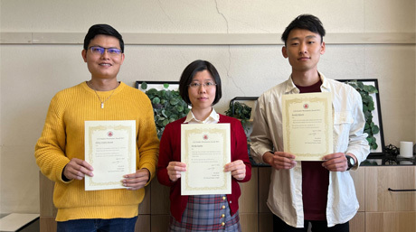Doctoral Students of Ueno Laboratory win the CSJ Student Presentation Award 2023