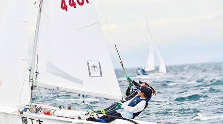 Tokyo Tech pairs advance to 32nd All Japan Women's Student Sailing Championships