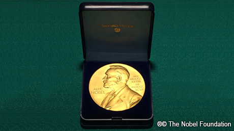ノーベル賞の受賞メダル一般公開