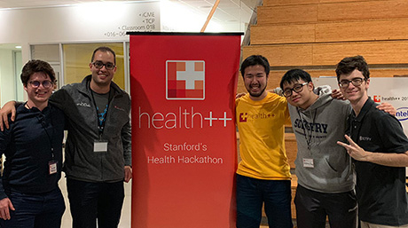 本学学生がスタンフォード大学で開催された健康医療分野の開発コンテストで2位入賞