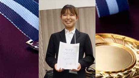 松田研究室の奥悠莉さんが、酵素工学研究会第92回講演会で優秀ポスター賞を受賞