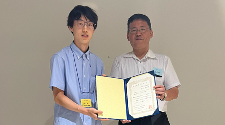 金原研究室の濱口怜さんが「第35回バイオ・高分子シンポジウム」で学生優秀ポスター賞を受賞