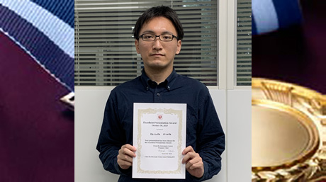 山田研究室の廣田佳亮さんがCBI学会2025年大会で口頭発表賞を受賞