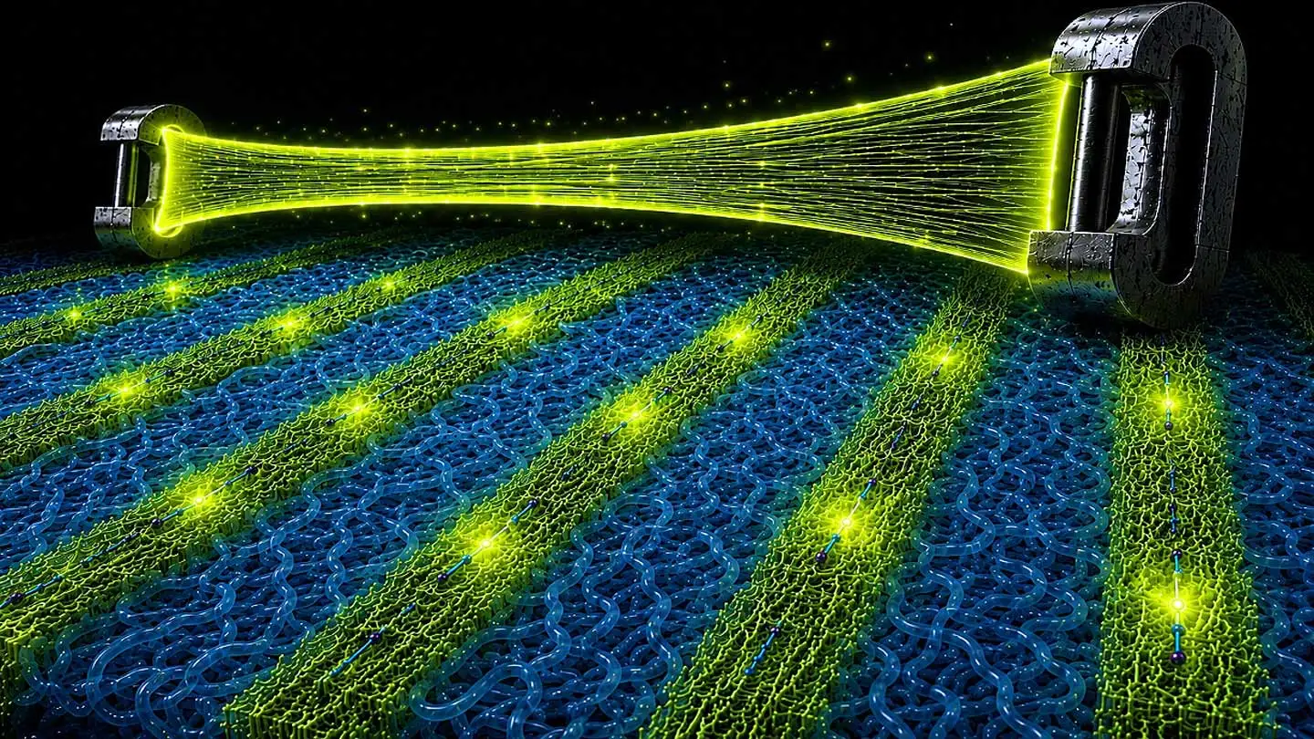 <b>Image title</b>: Making mechanical stress visible in polymers
