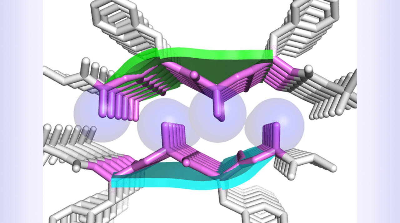 ペプチドの精密な「立体ジッパー」構造の人工合成に成功