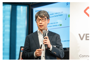 Science Tokyo GAP FUND Program 2025 DEMO DAY で講演する小野准教授