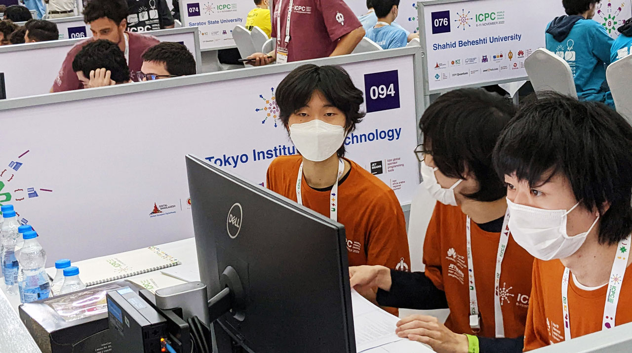 Tokyo Tech performs well at 45th ICPC World Finals