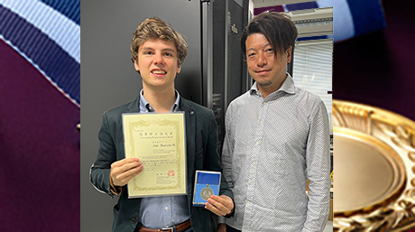 2021 Outstanding Master Student Award － Jim Bartels （Hiroyuki Ito Laboratory）－