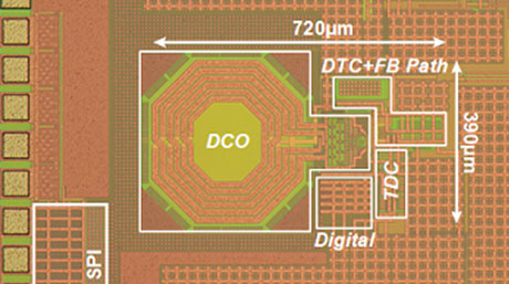 An ultra-low-power frequency synthesizer targeted for IoT devices: Digital PLL achieves a power consumption of 0.265 mW