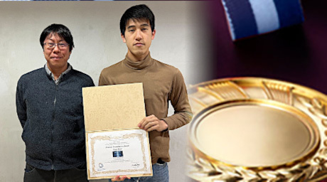 竹内研究室の渡辺泰一さん（電気電子系 D1）が1st Energy and Informatics International Forum でStudent Presentation Award "Silver Medal"を受賞