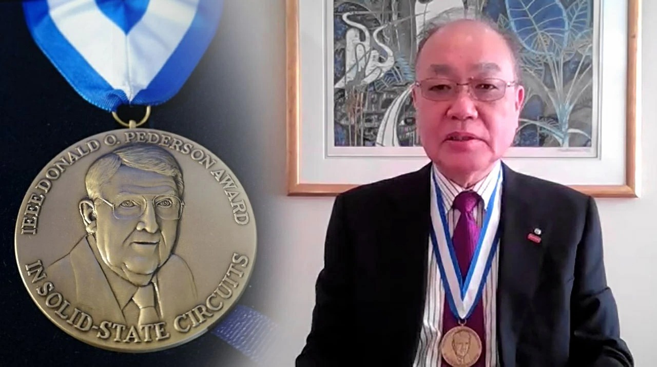 松澤昭名誉教授がIEEEメダルオンライン授賞式に出席