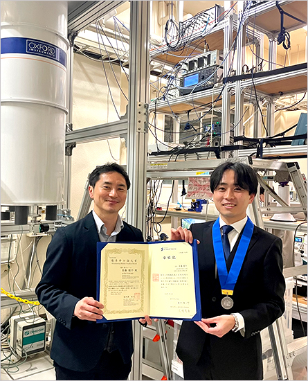 （左：松﨑、右：山中君）