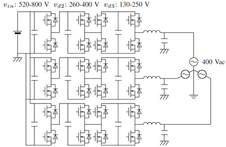 ZCC 変換器プロトタイプの回路構成