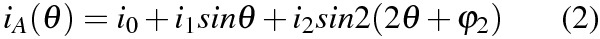 数式（2）