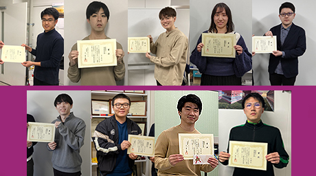 Research plan presentation was held and 9 master students were awarded