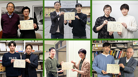 Research plan presentation was held and 6 master students were awarded
