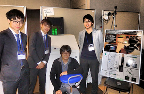 From the left: Shunsuke Takahashi, Shunsuke Igarashi, Tomoya Nakamura, and Shinji Kimura