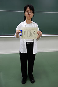 LI　WENLINさん（山口研）