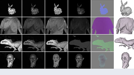 動く物体の3次元形状を高精度に計測する 「ニューラルインバースレンダリング手法」を開発