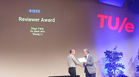 IEEE RO-MAN 2025にて、李 勝 助教がBest Reviewer Awardを受賞