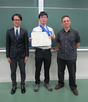 情報通信系優秀学生賞（学士）受賞者