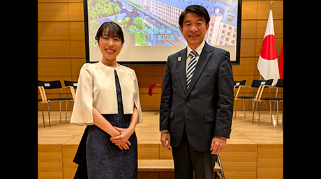 黒木祐子さん（松井研究室修了生）が第5回羽ばたく女性研究者賞（マリア・スクウォドフスカ＝キュリー賞）最優秀賞を受賞