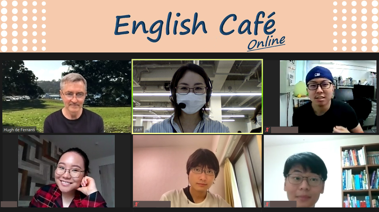 Lunchtime English Café launches online
