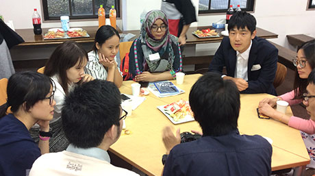 New international students welcomed during Welcome Coffee Hours