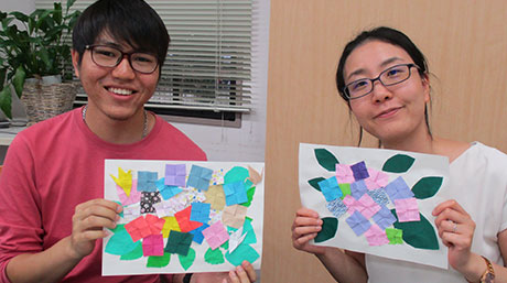 International students enjoy Welcome Coffee Hours and Japan-themed events