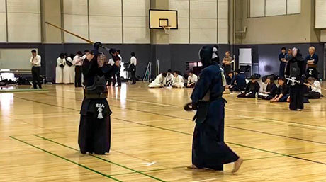 Tokyo Tech student wins regional kendo contest