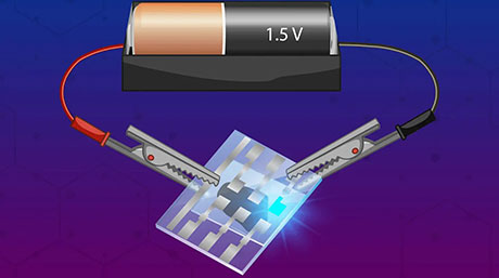 Deep blue organic light-emitting diode breakthrough operates at just 1.5 V