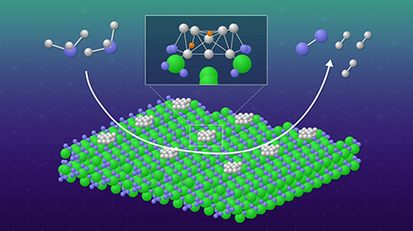 Supported catalyst design for low-temperature hydrogen production