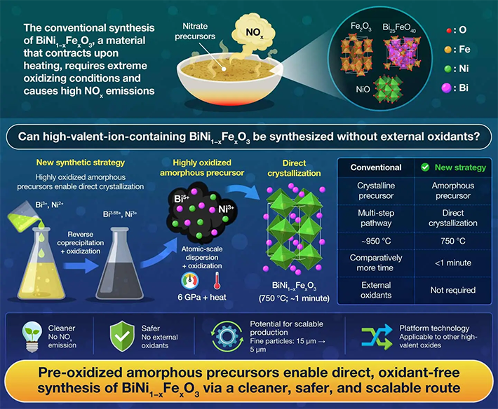 Synthesis of Unusually High Valent Perovskite Oxide from the Highly Oxidized Coprecipitation Precursor