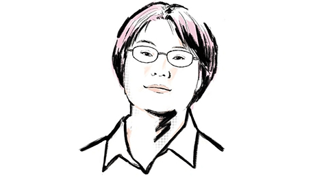 物質理工学院 材料系  児島千恵 教授 イラスト