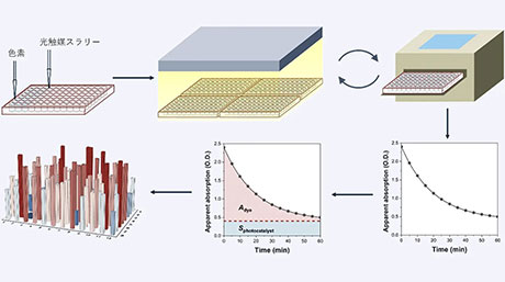 光触媒性能を1日500サンプルで評価できる新手法を開発
